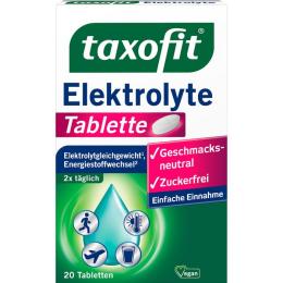 TAXOFIT Elektrolyte Tabletten 20 St. (40,5 g)