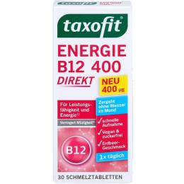 TAXOFIT Energie B12 400 Direkt Schmelztabletten 30 St. (4,5 g)