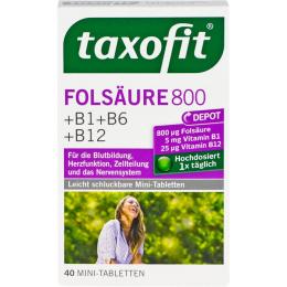 TAXOFIT Folsäure 800 Depot Tabletten 40 St.