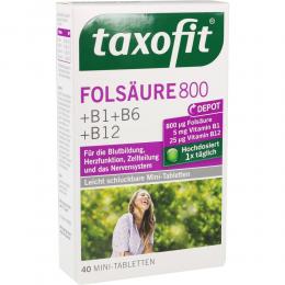 TAXOFIT Folsäure 800 Depot Tabletten 40 St Tabletten