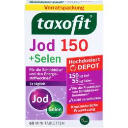 TAXOFIT Jod 150+Selen Tabletten 60 St. (12,4 g)