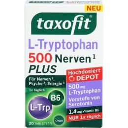 TAXOFIT L-Tryptophan 500 Tabletten 20 St. (16 g)