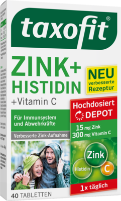 TAXOFIT Zink+Histidin Depot Tabletten 26 g