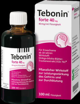 TEBONIN forte 40 mg Lsung 100 ml