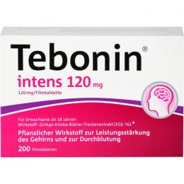 TEBONIN intens 120 mg Filmtabletten 200 St.