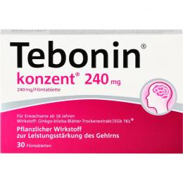TEBONIN konzent 240 mg Filmtabletten 30 St.