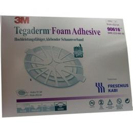 TEGADERM Foam Adhesive FK 19x22,2 cm oval 90616 5 St.