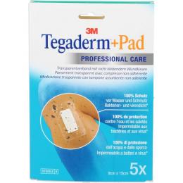 TEGADERM Plus Pad 9x15 cm Fertigverb.3589NP 5 St.