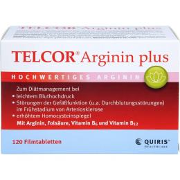 TELCOR Arginin plus Filmtabletten 120 St. (110 g)