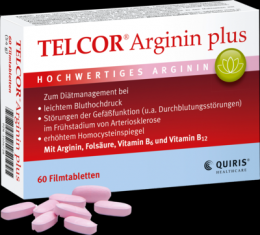 TELCOR Arginin plus Filmtabletten 60 St