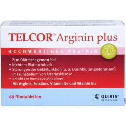 TELCOR Arginin plus Filmtabletten 60 St. (55 g)