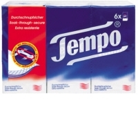 TEMPO Taschentcher ohne Menthol 56505 6X10 St
