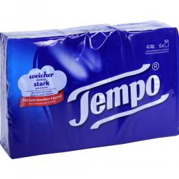 TEMPO Taschentücher ohne Menthol 56505 6 X 10 St ohne