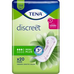 TENA DISCREET Inkontinenz Einlagen mini plus 20 St.