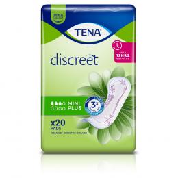 TENA DISCREET Inkontinenz Einlagen mini plus 20 St ohne