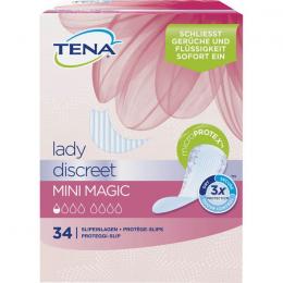 TENA DISCREET Inkontinenz Slipeinl.mini magic 34 St.