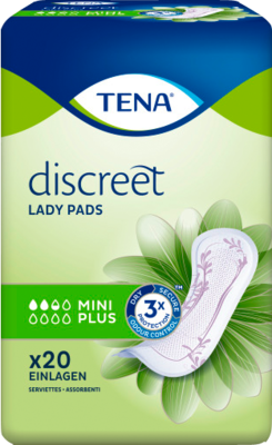 TENA LADY Discreet Einlagen mini plus 20 St