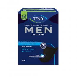 TENA MEN Active Fit Level 0 Inkontinenz Einlagen 14 St ohne