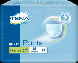 TENA PANTS Discreet M 75-100 cm Einweghose 12 St