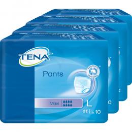 Ein aktuelles Angebot für TENA PANTS maxi L Einweghose 4 X 10 St ohne Inkontinenz & Blasenschwäche - jetzt kaufen, Marke Essity Germany GmbH Health and Medical Solutions.