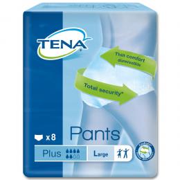 TENA Pants Plus L (100-135 cm) 8 St ohne