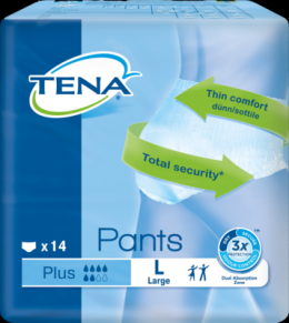 TENA PANTS plus L Einweghose 14 St