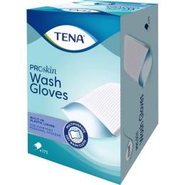 TENA WASH Glove with plastic Lining 175 St.