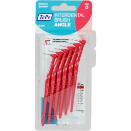 TEPE Angle Interdentalbürste 0,4mm pink 6 St.