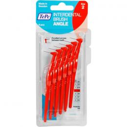 TEPE Angle Interdentalbürste 0,5mm rot 6 St.