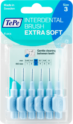 TEPE Interdentalbrste x-weich 0,6mm 6 St