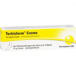 TERBIDERM 10 mg/g Creme 15 g