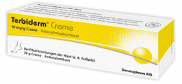 TERBIDERM 10 mg/g Creme 30 g