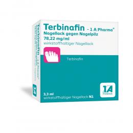 TERBINAFIN-1A Pharma Nagell.g.Nagelpilz 78,22mg/ml 3.3 ml Wirkstoffhaltiger Nagellack