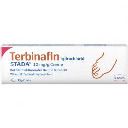 TERBINAFINHYDROCHLORID STADA 10 mg/g Creme 15 g