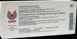 TEREBINTHINA LARICINA D 8 Ampullen 10X1 ml