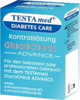 TESTAMED GlucoCheck Advance Kontrolllsung 4 ml