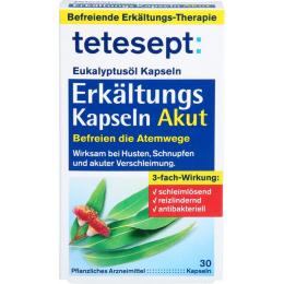 TETESEPT Eukalyptusöl Erkältungs Kapseln Akut 30 St.