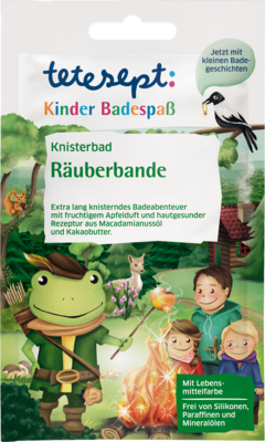 TETESEPT Kinder Badespaß Knisterbad Räuberbande 50 g