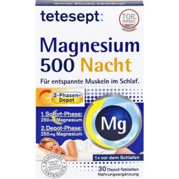 TETESEPT Magnesium 500 Nacht Tabletten 30 St. (42,6 g)