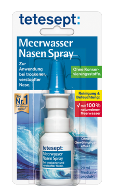 TETESEPT Meerwasser Nasenspray 20 ml