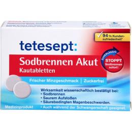 TETESEPT Sodbrennen Akut Kautabletten 20 St.