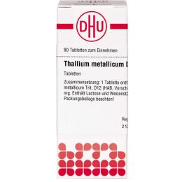 THALLIUM METALLICUM D 12 Tabletten 80 St.
