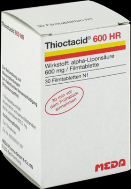THIOCTACID 600 HR Filmtabletten 30 St