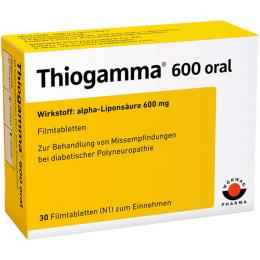 THIOGAMMA 600 oral Filmtabletten 30 St.