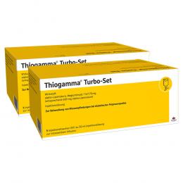 THIOGAMMA Turbo Set Injektionsflaschen 2 X 5 X 50 ml Injektionsflaschen