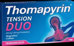 THOMAPYRIN TENSION DUO 400 mg/100 mg Filmtabletten 6 St