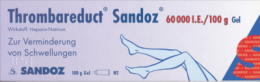 THROMBAREDUCT Sandoz 60.000 I.E. Gel 100 g