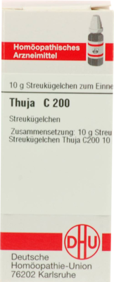 THUJA C 200 Globuli 10 g