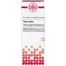 THUJA EXTERN Tinktur 20 ml