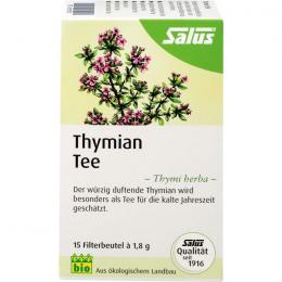 THYMIAN TEE Kräutertee Thymi herba Bio Salus Fbtl. 15 St.